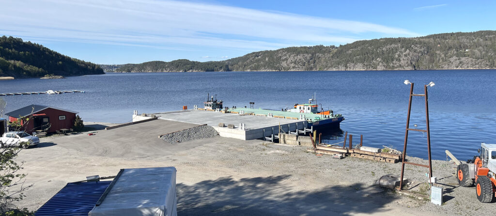 Hälle hamn.